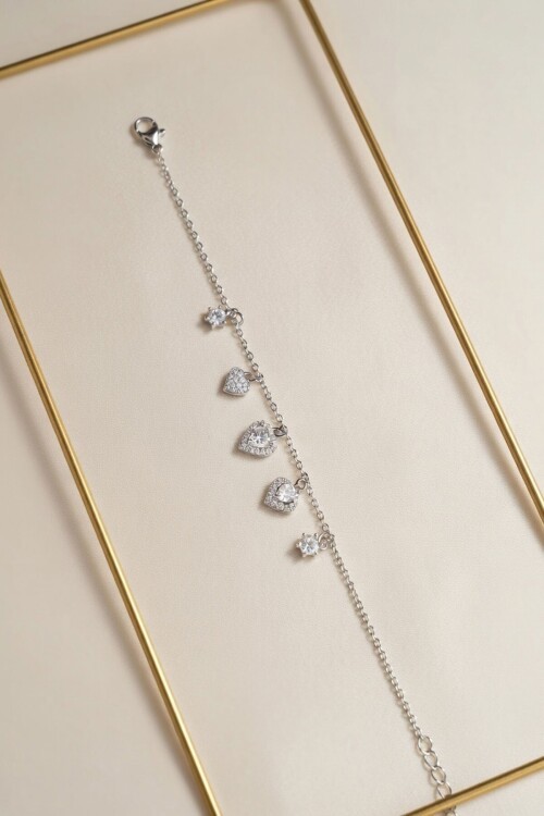 Silver Kalpli Charm Sallantılı Bileklik
