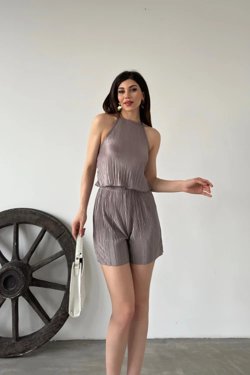 Vizon Boyundan Bağlamalı Piliseli İkili Takım