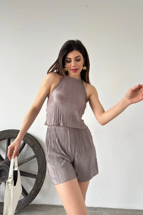 Vizon Boyundan Bağlamalı Piliseli İkili Takım