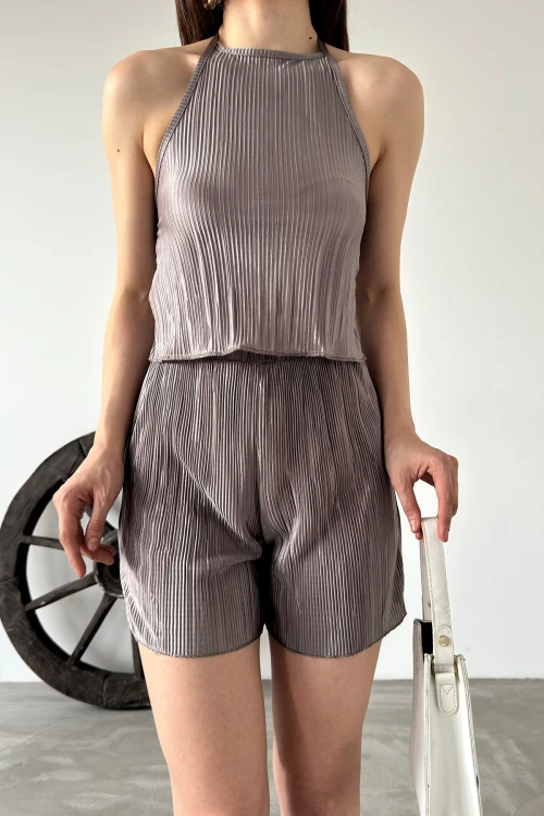 Vizon Boyundan Bağlamalı Piliseli İkili Takım