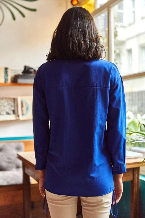 Saks Uzun Kollu Gömlek BCBSK-25700-K7339