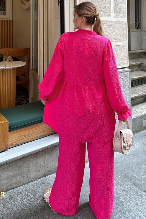 Fuşya Rahat Kesim İkili Alt Üst Takım BCBSK-25700-3531