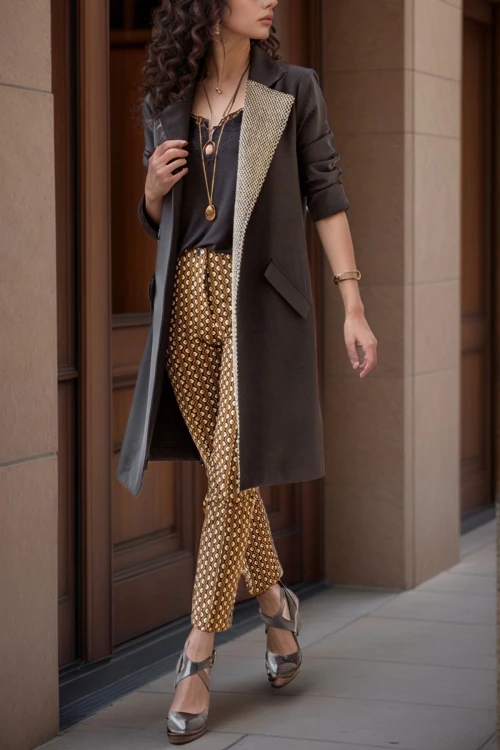 Siyah Rahat Kalıp Mevsimlik Boyfriend Ceket BCBSK-25700-2796