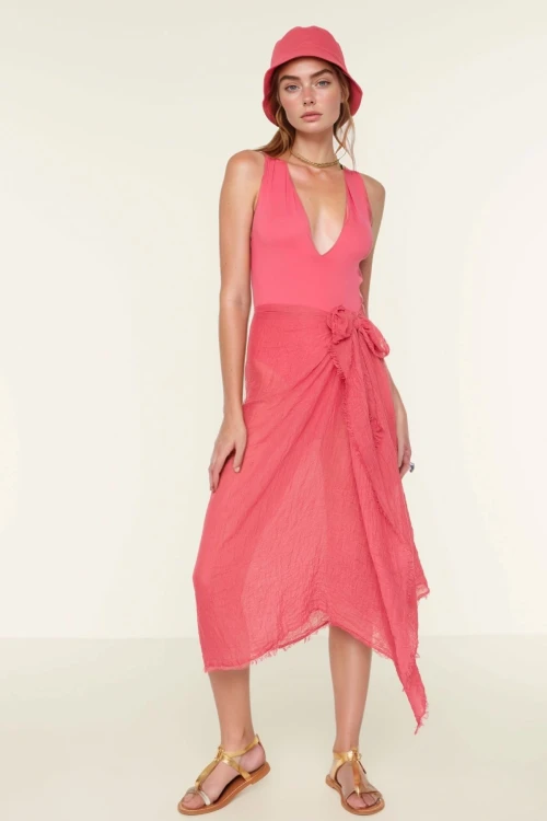 Fuşya Pareo Şal BCNSV-2513479