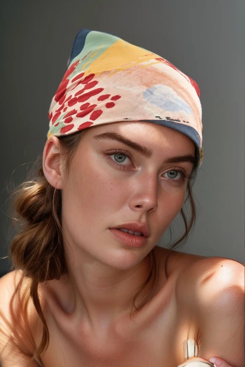 Lacivert Kenarlıklı Bandana Fular BCNSV-2513750