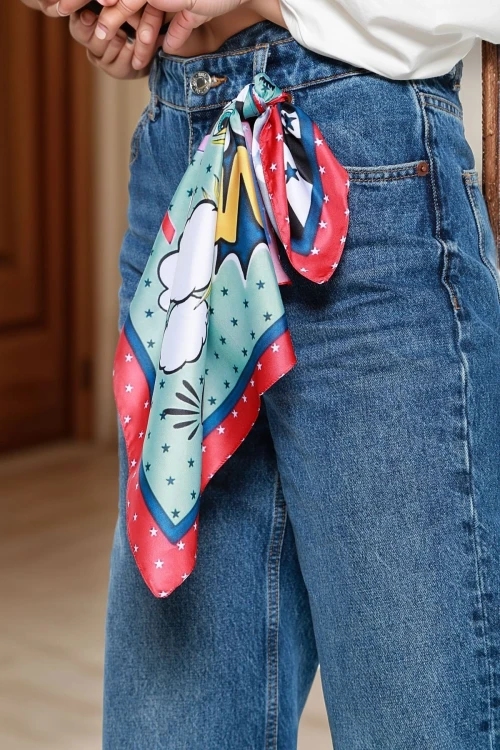 Renkli Renkli Bandana Fular BCNSV-2513707
