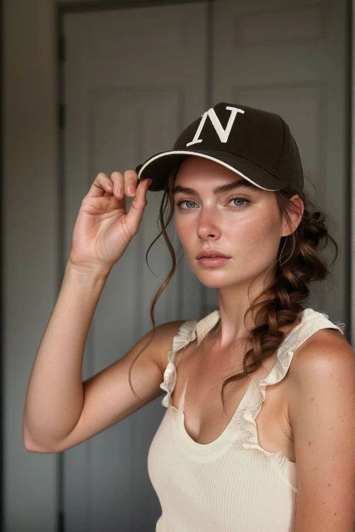 Siyah N Harfli Kep BCNSV-2514088