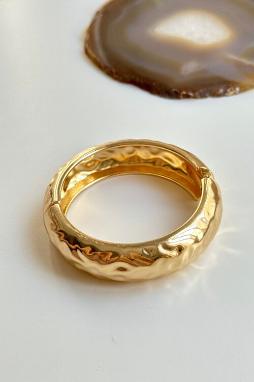 316L Çelik Kalın Kelepçe Bilezik Kadın Bileklik BCYJ-251046