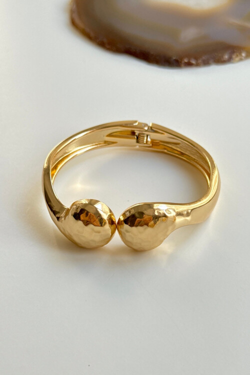 316L Çelik Kalın Kelepçe Bilezik Kadın Bileklik BCYJ-251046