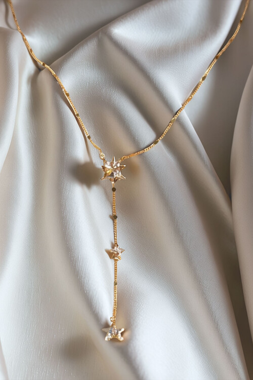 316L Çelik Y Kolye Kadın Kolye BCYJ-251018