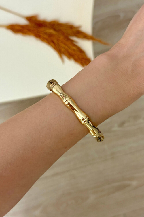 Çelik Kalın Kelepçe Bilezik Ayarlanabilir Kadın Erkek Unisex BCYJ-251024