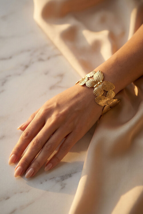 Çelik Kalın Kelepçe Bilezik Ayarlanabilir Kadın Erkek Unisex BCYJ-251038