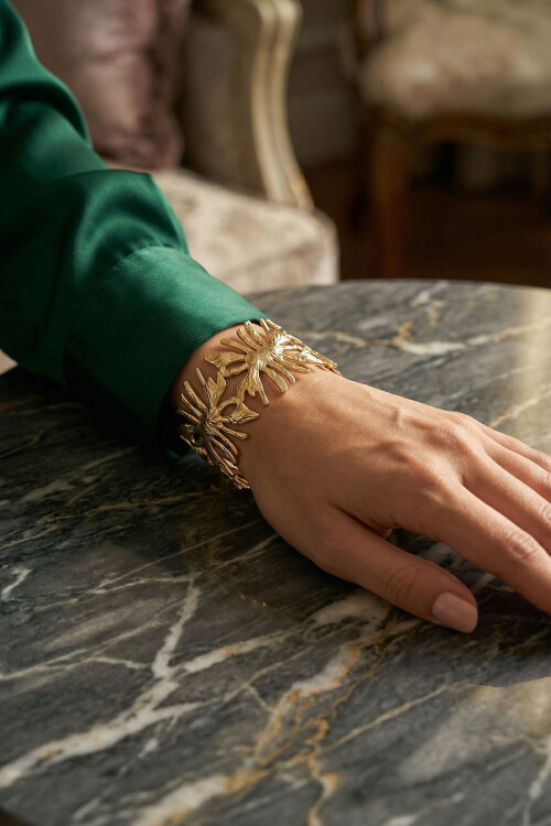 Çelik Kalın Kelepçe Bilezik Ayarlanabilir Kadın Erkek Unisex BCYJ-251038