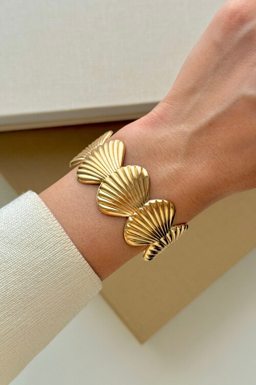 Çelik Kalın Kelepçe Bilezik Ayarlanabilir Kadın Erkek Unisex BCYJ-251038