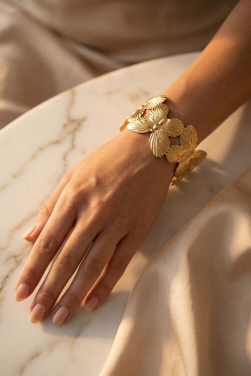 Çelik Kalın Kelepçe Bilezik Ayarlanabilir Kadın Erkek Unisex BCYJ-251038