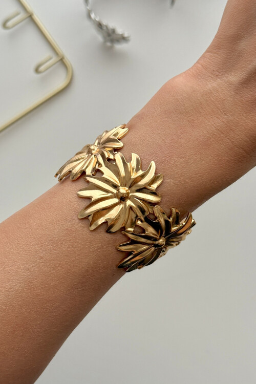 Çelik Kalın Kelepçe Bilezik Ayarlanabilir Kadın Erkek Unisex BCYJ-251038