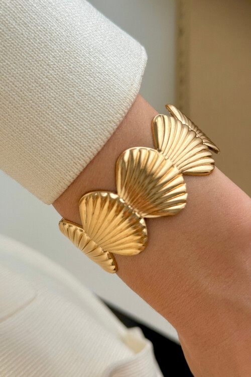 Çelik Kalın Kelepçe Bilezik Ayarlanabilir Kadın Erkek Unisex BCYJ-251038