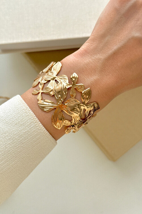 Çelik Kalın Kelepçe Bilezik Ayarlanabilir Kadın Erkek Unisex BCYJ-251038