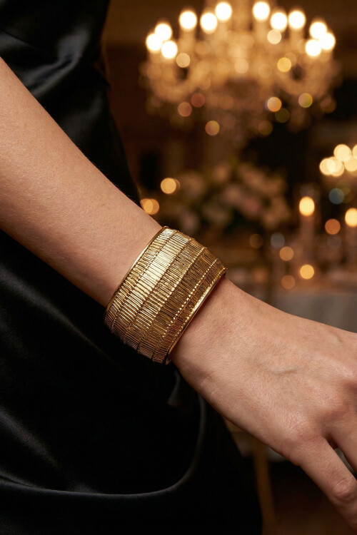 Çelik Kalın Kelepçe Bilezik Kadın Erkek Unisex Bileklik BCYJ-251039