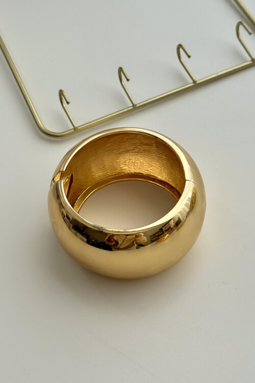 Çelik Kalın Kelepçe Bilezik Kadın Erkek Unisex Bileklik BCYJ-251039