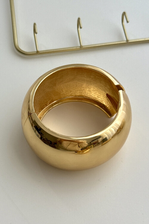 Çelik Kalın Kelepçe Bilezik Kadın Erkek Unisex Bileklik BCYJ-251039