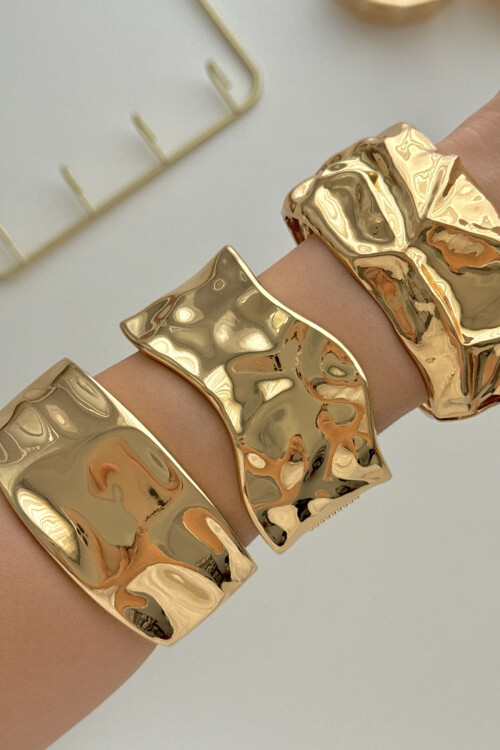 Çelik Kalın Kelepçe Bilezik Kadın Erkek Unisex Bileklik BCYJ-251039