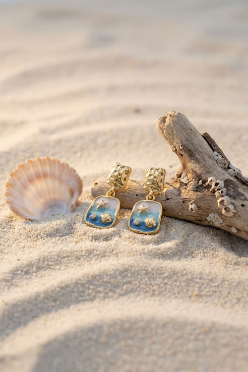 Çelik Sanat Vintage Kadın Küpe BCYJ-251053