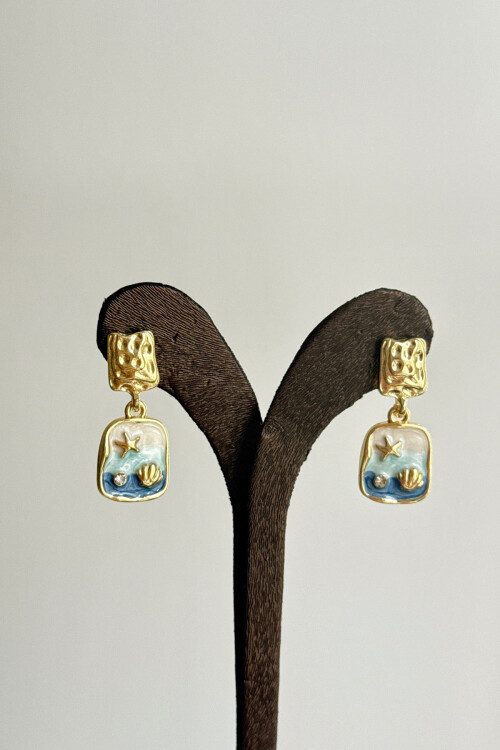 Çelik Sanat Vintage Kadın Küpe BCYJ-251053