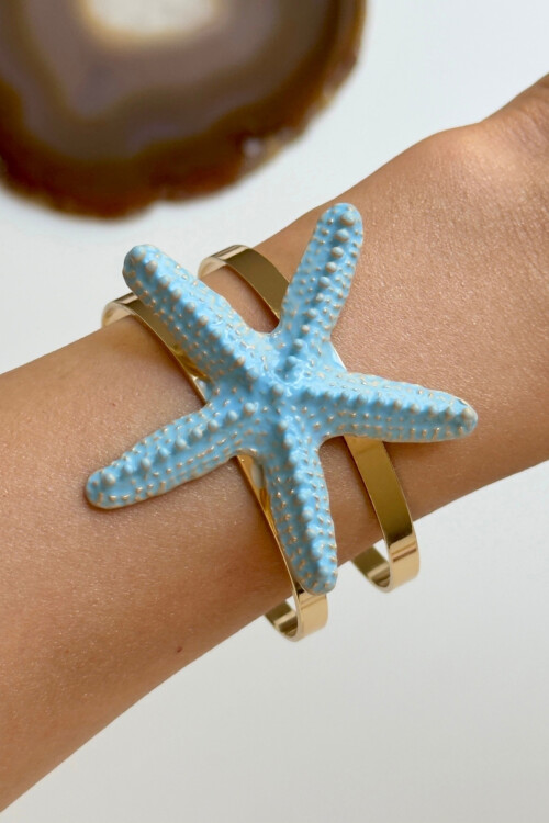 Deniz Yıldızı Çelik Kalın Kelepçe, Pazu Kelepçe Olarak Da Kullanabailirsiniz BCYJ-251041