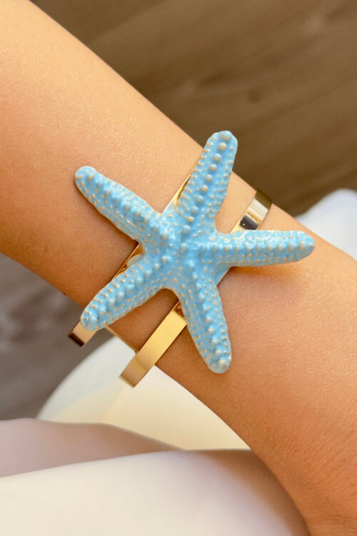 Deniz Yıldızı Çelik Kalın Kelepçe, Pazu Kelepçe Olarak Da Kullanabailirsiniz BCYJ-251041