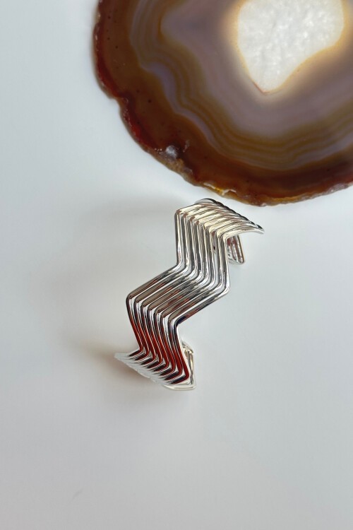 Kalın Kelepçe Bilezik Ayarlanabilir Bileklik Unisex Gold Kadın Kelepçe BCYJ-251041