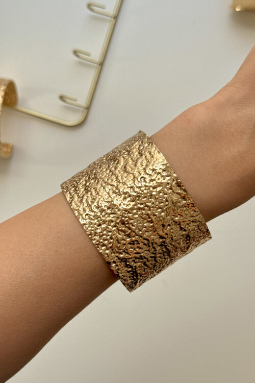 Kalın Kelepçe Bilezik Ayarlanabilir Unisex BCYJ-251040