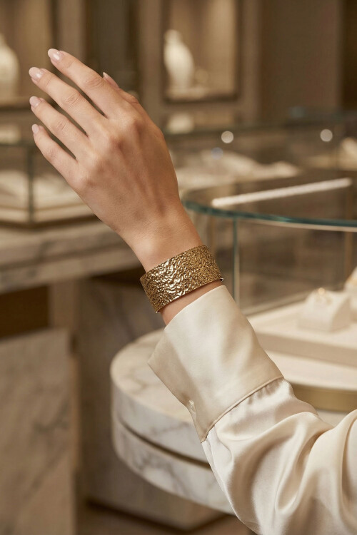 Kalın Kelepçe Bilezik Ayarlanabilir Unisex BCYJ-251040