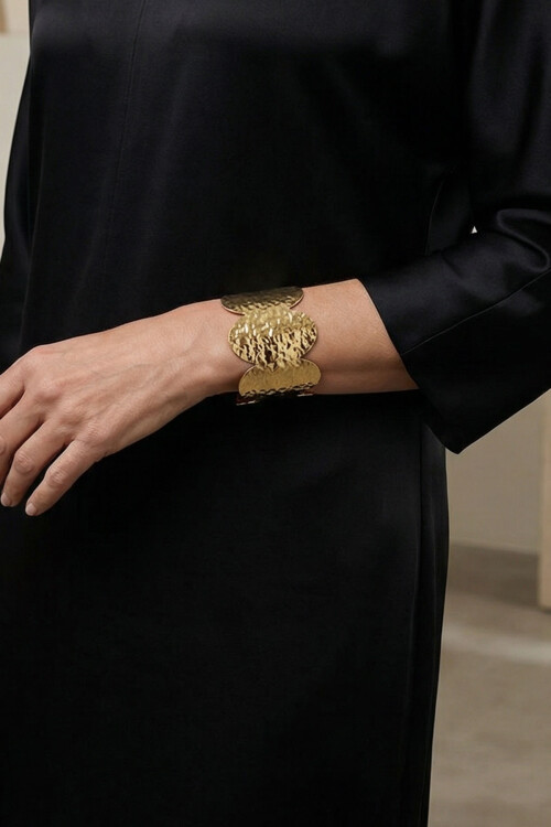 Kalın Kelepçe Bilezik Ayarlanabilir Unisex BCYJ-251040