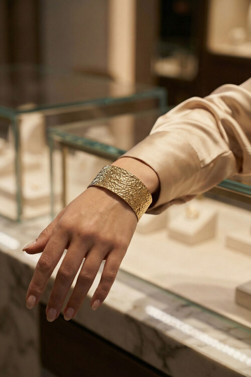 Kalın Kelepçe Bilezik Ayarlanabilir Unisex BCYJ-251040