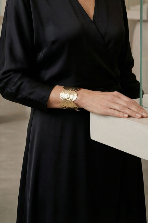 Kalın Kelepçe Bilezik Ayarlanabilir Unisex BCYJ-251040