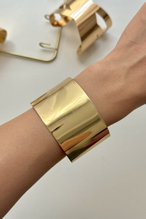 Kalın Kelepçe Bilezik Ayarlanabilir Unisex BCYJ-251040