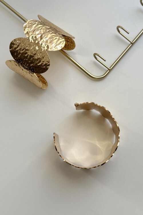 Kalın Kelepçe Bilezik Ayarlanabilir Unisex BCYJ-251040