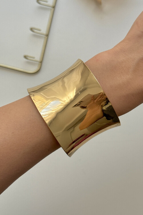 Kalın Kelepçe Bilezik Ayarlanabilir Unisex BCYJ-251040