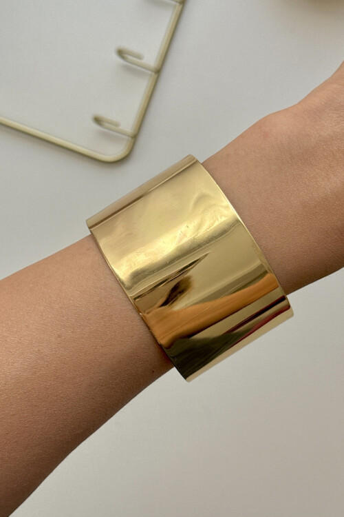 Kalın Kelepçe Bilezik Ayarlanabilir Unisex BCYJ-251040