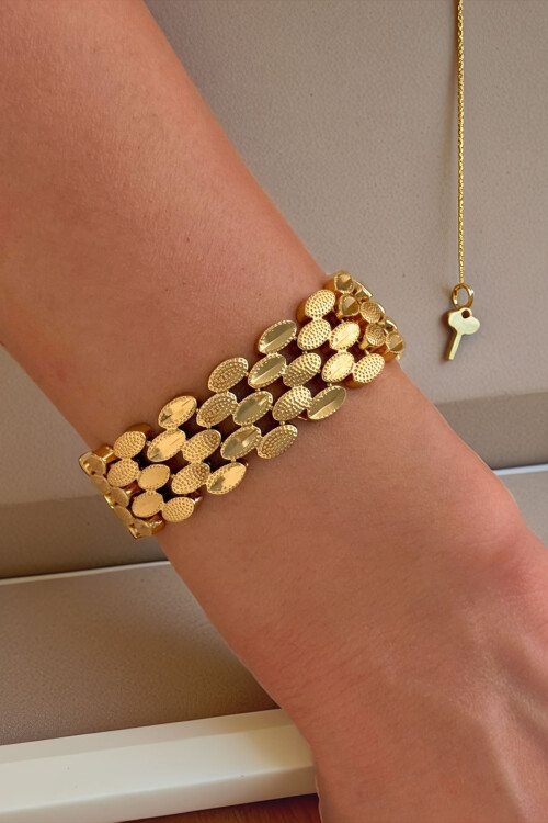 Kuyumcu Model Gold Kadın Bileklik BCYJ-251009