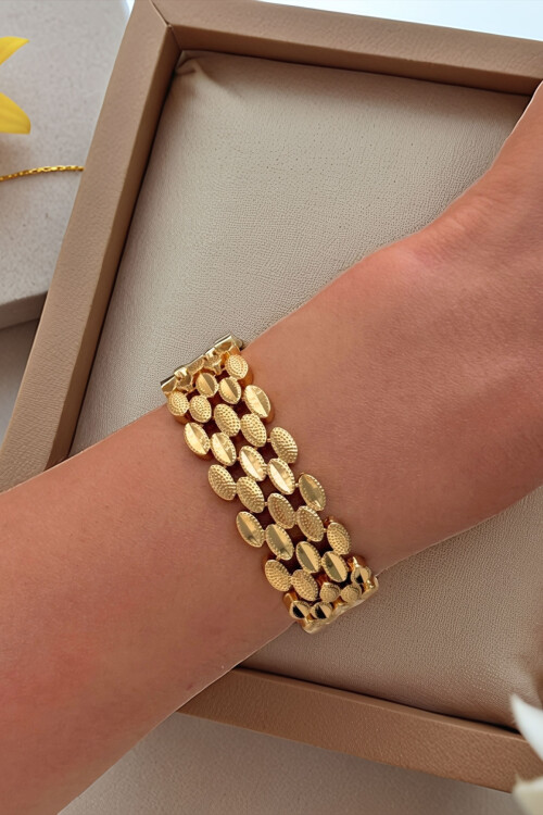 Kuyumcu Model Gold Kadın Bileklik BCYJ-251009