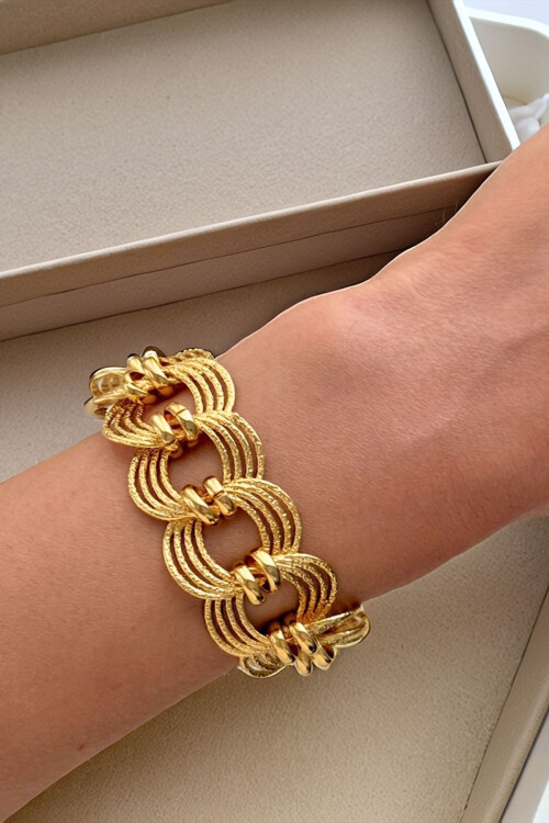 Kuyumcu Model Kadın Gold Bileklik BCYJ-251011