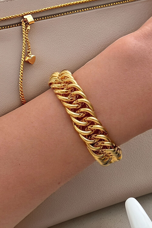 Kuyumcu Model Kadın Gold Bileklik BCYJ-251011
