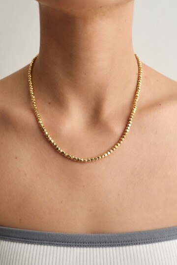 Gold Zincir Kolye