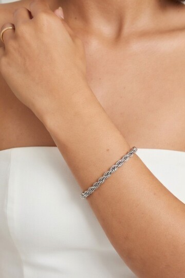 Silver Burgu Model Bileklik