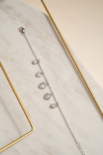 Silver Kalpli Charm Sallantılı Bileklik
