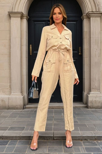 Karamel Airobin Cepli Kemerli Safari Tulum BCBSK-25700-3164