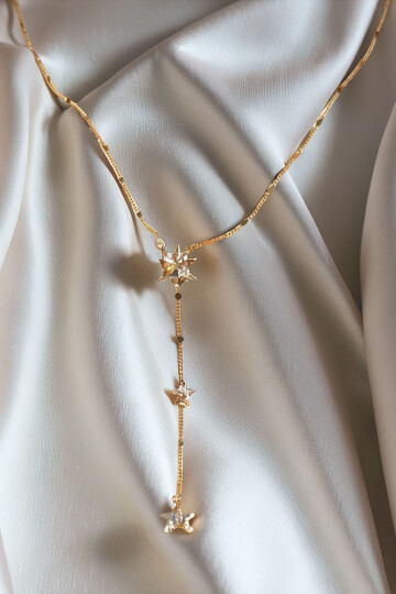 316L Çelik Y Kolye Kadın Kolye BCYJ-251018