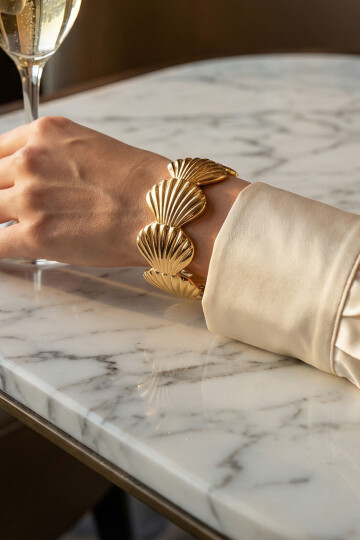 Çelik Kalın Kelepçe Bilezik Ayarlanabilir Kadın Erkek Unisex BCYJ-251038